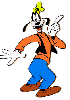 goofy pointing his finger