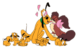 pluto and his family