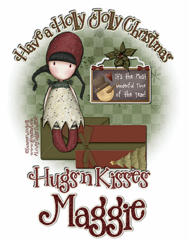 MAGGIE Gorjuss Holly Jolly