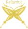 Gold Butterfly - Katharine