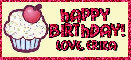 Happy Birthday! Love, Erika