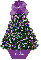 Xmas Tree Purple - Trishna