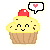 kawaii& cute cupcake