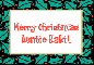 Merry Christmas Auntie Kaki