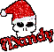 Mandy - Santa Skull