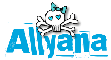 Allyana ... blue cute skull
