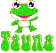 green frog tauna