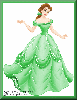 Belle in green