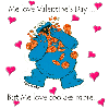 Valentine Cookie monster