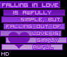 Falling in love :)