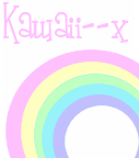 kawaii raindbow