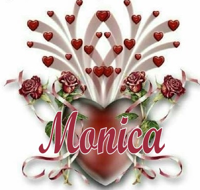red heart spray monica
