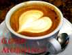 goodmorning heart cup of coffe