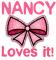 Nancy Loves it!