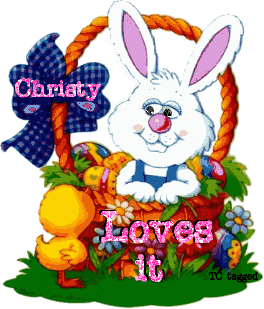 Bunny in a Basket with Christy