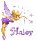 Tinkerbell Purple GlitterSparkled - Haley