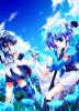 Blue Anime Girls