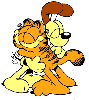 Garfield And Odie Hug