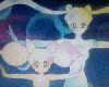 Sailor Moon & Sailor Mini-Moon transform