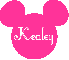 mickey with the name kealey