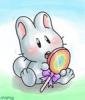 Kawaii Bunny w/ Lollipop