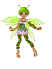 Green woodland fairy!