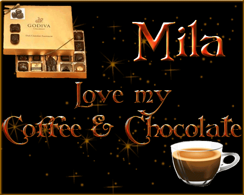 Love my coffee and chocolate