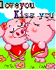 pigs in love