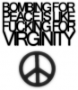 Bombing for peace