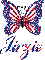 Patriotic butterfly - Jirzie