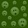 Green Smiley Background
