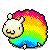 Rainbow Sheep <3