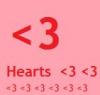 Hearts Hearts Hearts