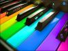 Colorful piano