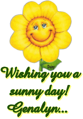 wishing you a sunny day!