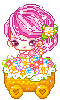 Pink Flower Girl