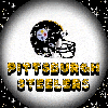 Steelers Helmet (dark gold glitter)