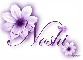 Purple Flower - Noshi