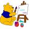 Winnie The Pooh- I Love You