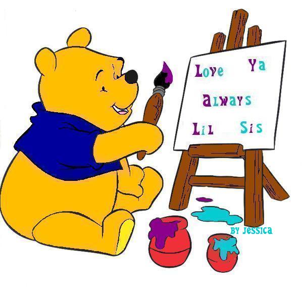 Winnie The Pooh- Love Ya sis