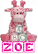 Pink Giraffe - Zoe