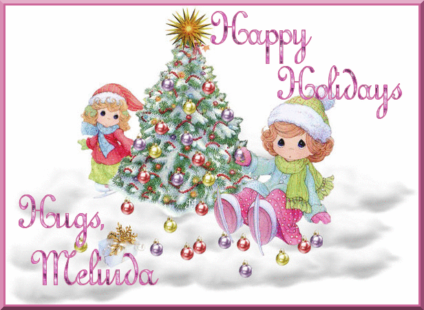 Happy Holidays Hugs, Melinda