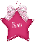 Pink Star & Bow -Roni-