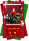 Christmas candle-Rosanna