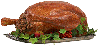 roasted turkey feast