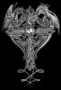 celtic cross with dragons gothic