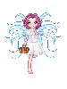 Blue Fairy with a Basket
