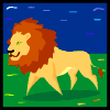 happy lion avatar