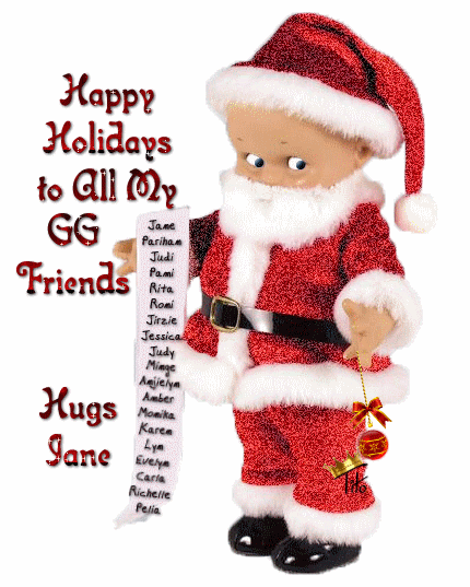 happy holidays Jane