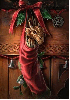 christmas dragon in stocking
